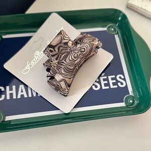 Abstract Pattern Hair Clip from France 🇫🇷